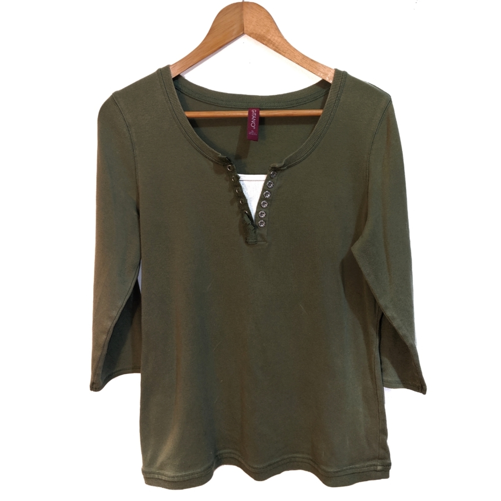 Gitano long sleeve shirt size XL